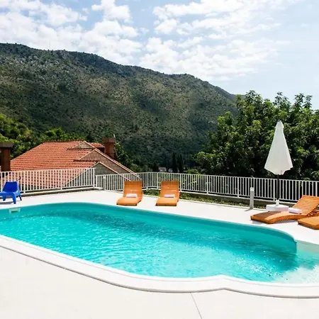Dupcic - Five-bedroom With Private Pool And Sea View Zaton (Dubrovnik-Neretva)