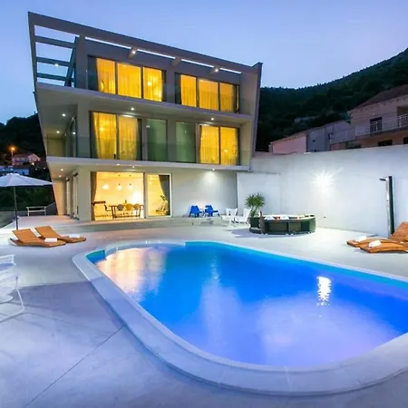 Appartement Dupcic - Five-bedroom With Private Pool And Sea View